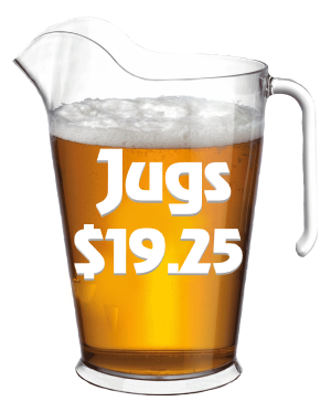 Saturday Jugs $19.25